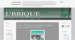 Desktop Screenshot of elperiodicodeubrique.com